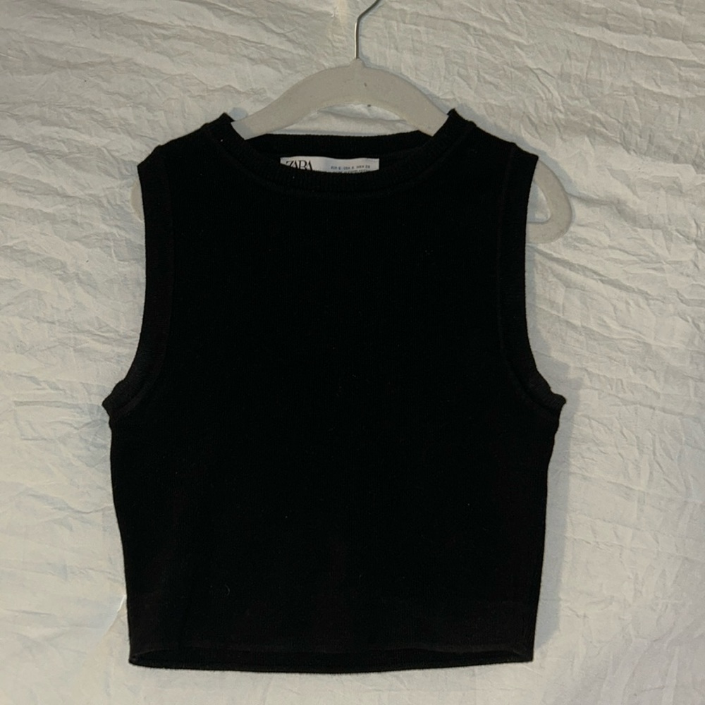 Black Zara tank top